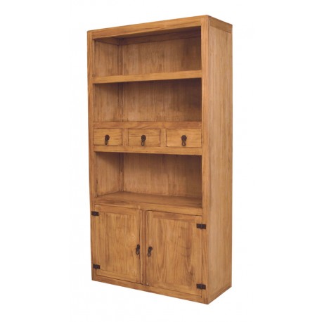 Rustic Pine Bookcase