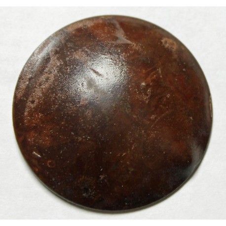 rustic round button