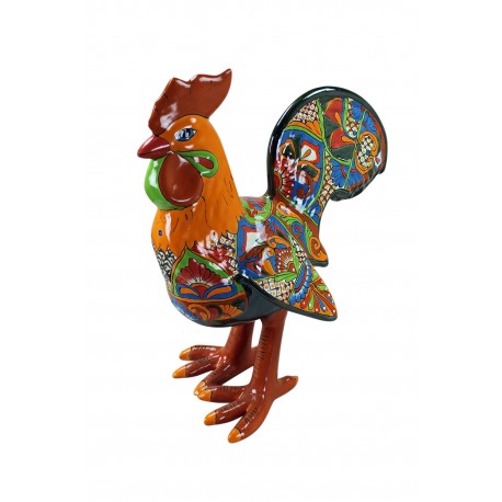 Large Talavera Rooster