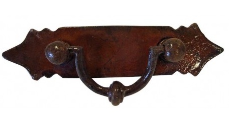 rustic iron handle