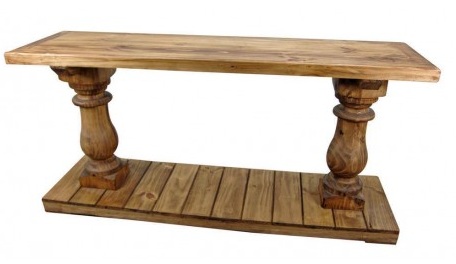 Large PIne Console Table